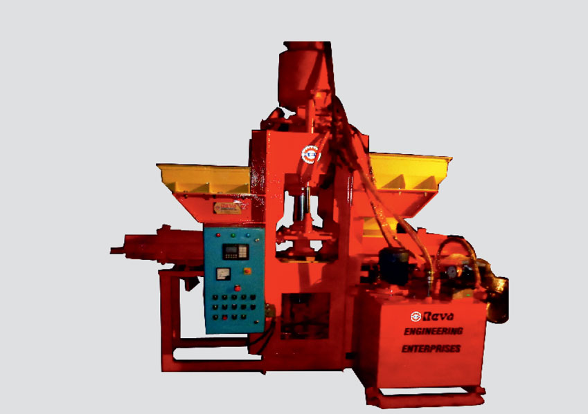 Semi Automatic Fly Ash Bricks Machine