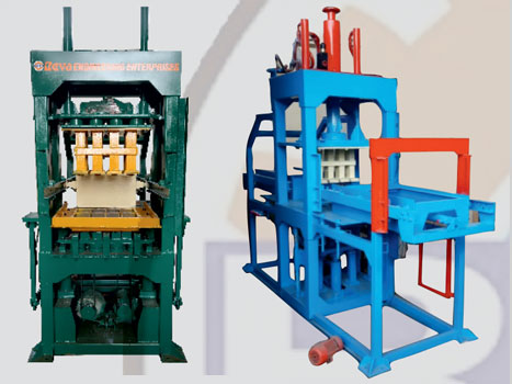 Semi Automatic Fly Ash Brick Machine